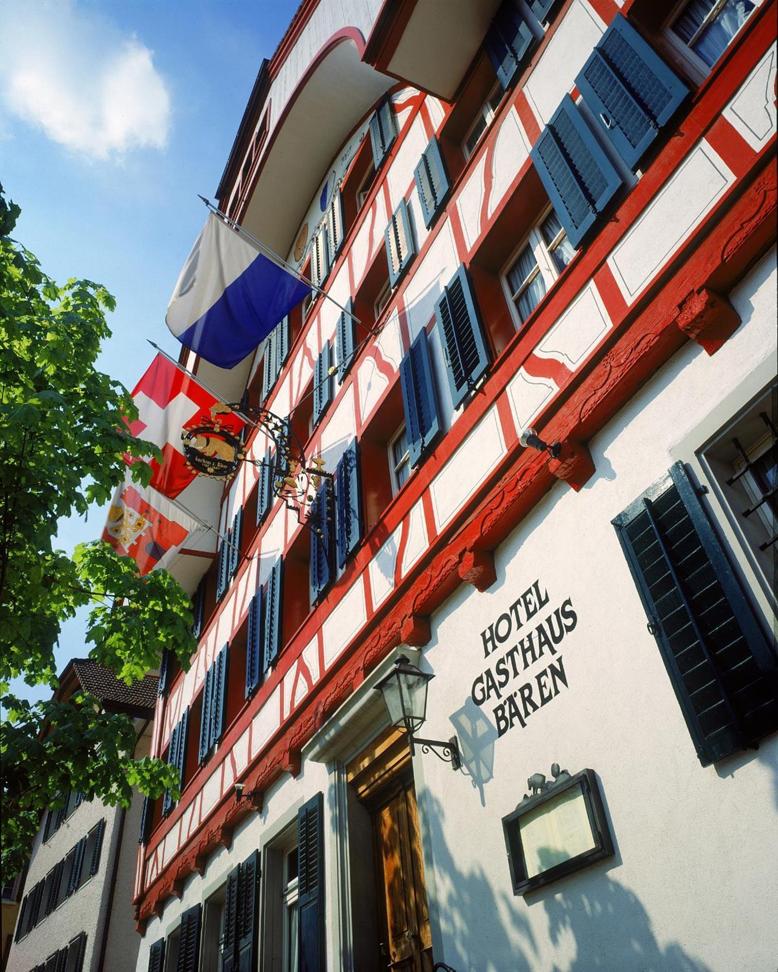 Hotel Baeren Rothenburg LU Exterior foto